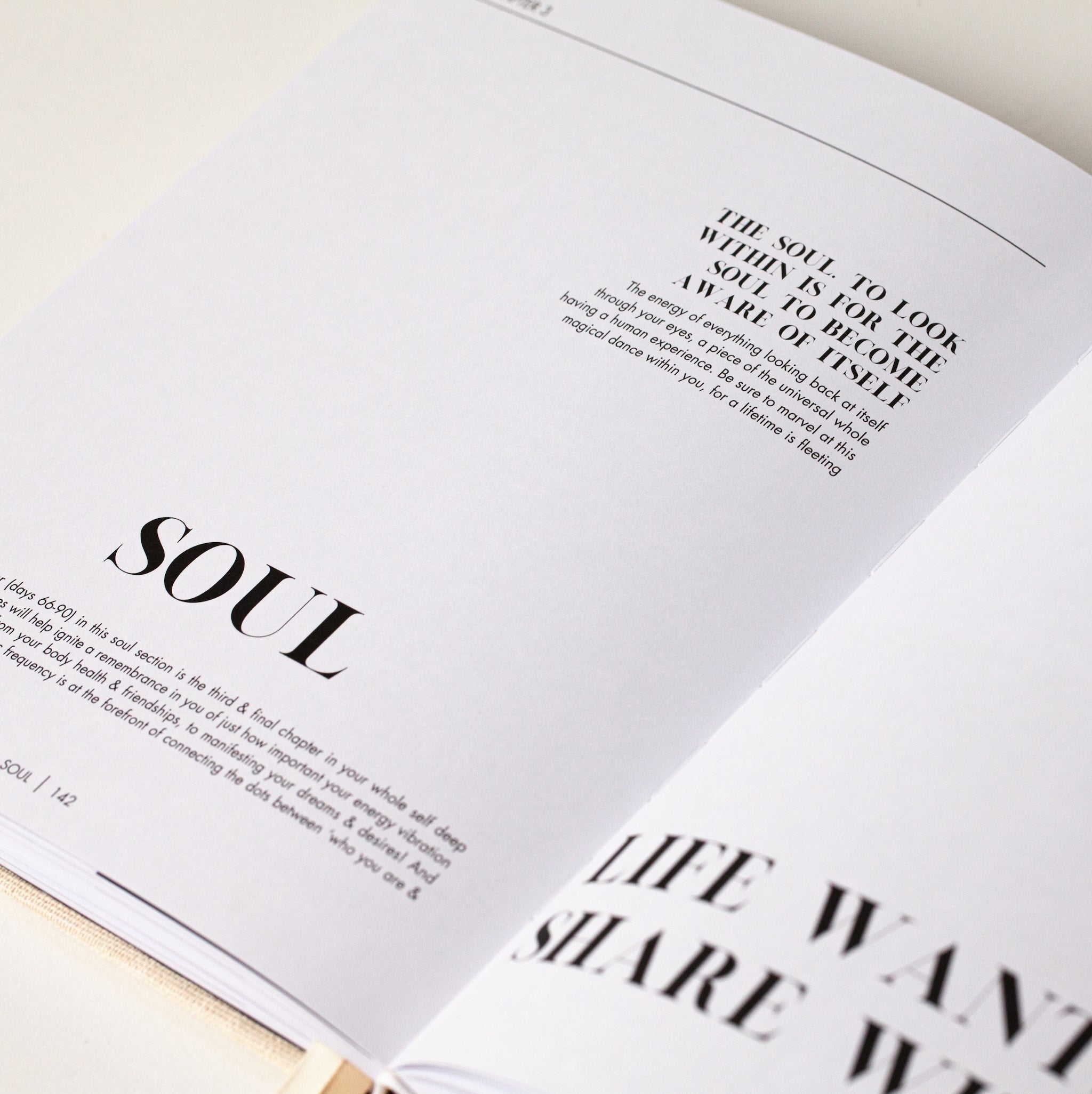 MIND BODY SOUL (LINEN) JOURNAL