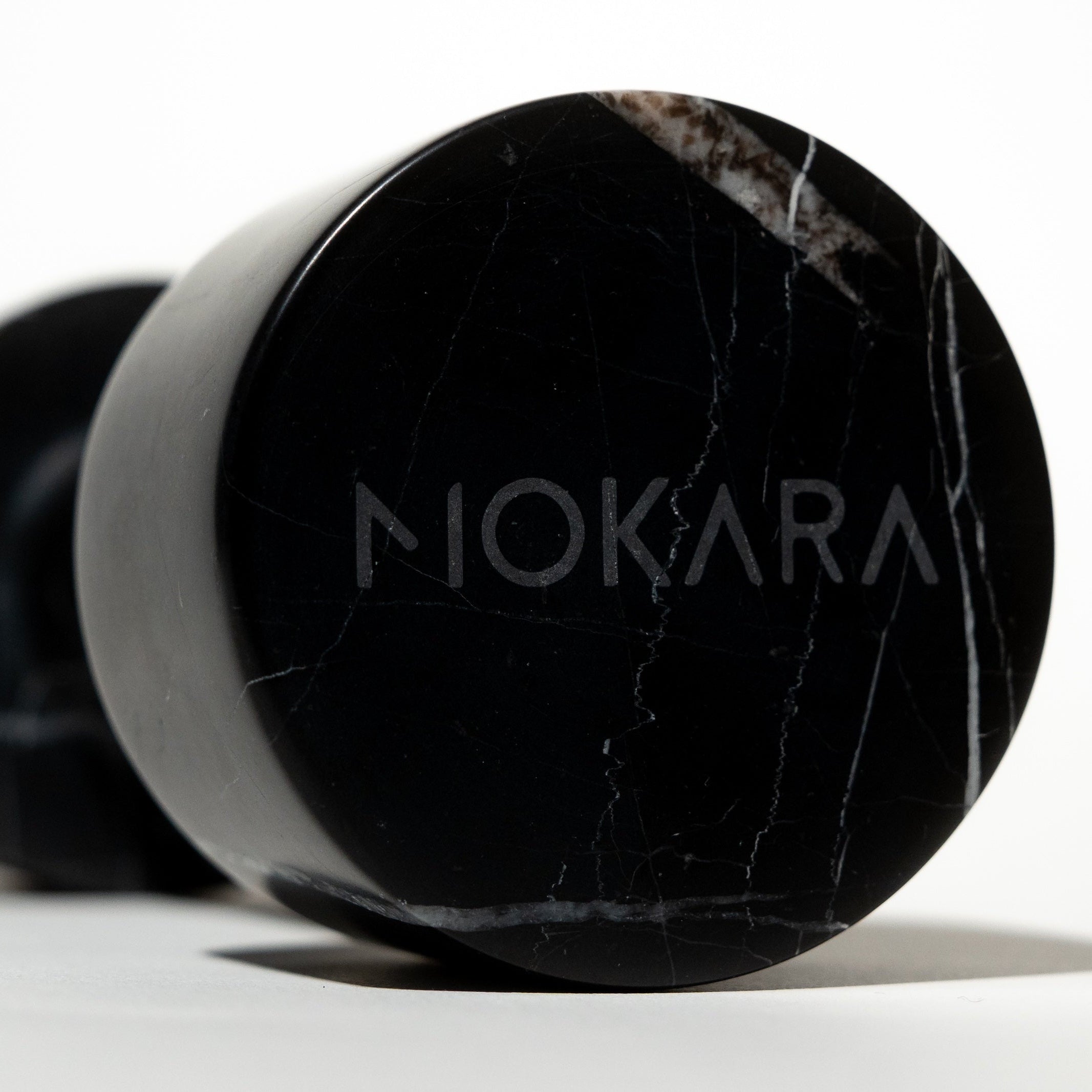 MARBLE DUMBBELL WEIGHTS | NERO MARQUINA